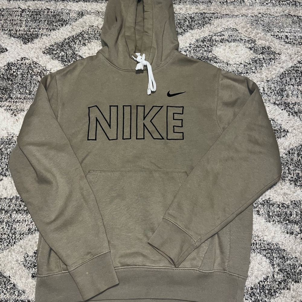Nike Men's Khaki Hoodie